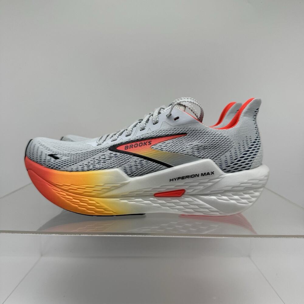 Brooks Hyperion Max 2 1204231B443 Running Shoes Womens Grey Gray Size 7.5